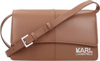 Karl Lagerfeld Umh&auml;ngetasche Kore Damen Polyurethan Braun/Terra