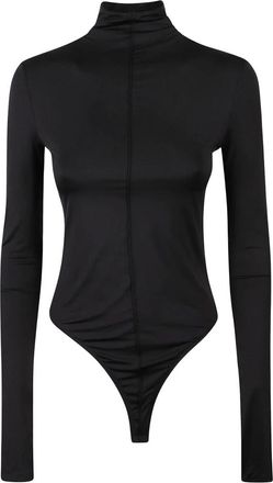 Wardrobe.NYC RHW Long Sleeve Bodysuit - Dames - Bodies - Zwart - XS - Tops