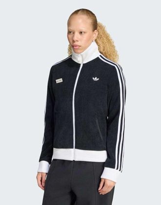 adidas Originals Adiluna season 2 x jennie fan og track top nero