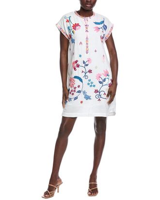 Johnny Was Mishti Gauze Shift Dress