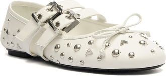 Schutz Schutz Sarita Leather Flat