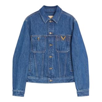 Valentino VGold Jacket - male - Valentino - Denim Jackets - Blue - XL - Jackets