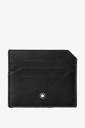 Montblanc Kartenetui aus genarbtem Leder Meisterstück Selection Soft 6cc