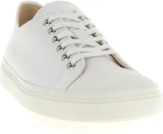 Moschino Mens White Cotton Low Top Sneakers