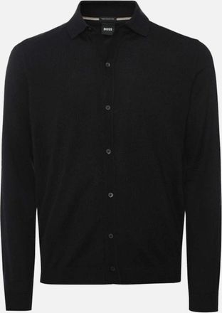 HUGO BOSS Mens BOSS Black Helbert Sweater 001 Black - Size: 38
