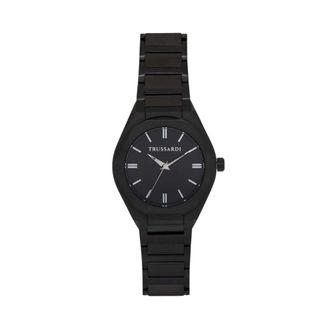 Trussardi Accessoires, Heren, Zwart, ONE Size, Watches