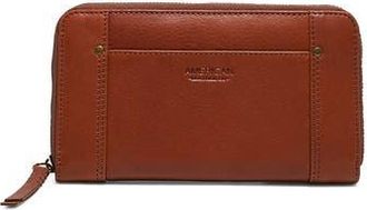 American Leather Co. Austin Continental Leather Wallet in Brandy Smooth at Nordstrom Rack