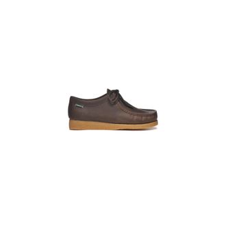 Sebago Handgemaakte leren schoenen Koala Sanehorse Brown - Heren - Veterschoenen - Bruin - 45 EU - Leer - Schoenen