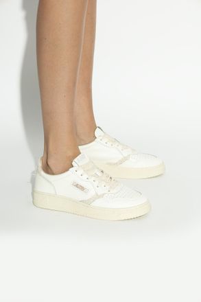 Autry Medalist Sports Shoes, Womens, Cream