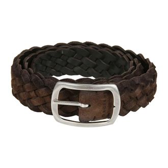 Orciani Belts, male, Brown, Size: 105 CM Reversible Hunting Double Braided Belt
