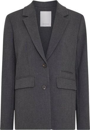 Moss Copenhagen Henrike Loose Blazer - Dames - Jassen - Grijs - Maat: M Viscose