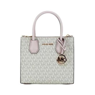 Michael Kors Signature Logo Print Tote Bag - Dames - Tassen - Veelkleurig - Maat: ONE Size Zijde