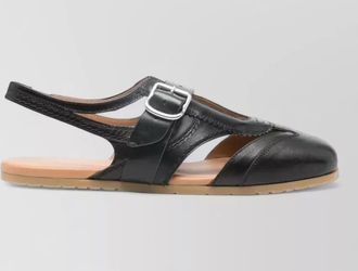 Dries Van Noten slingback flat sole open toe sandals