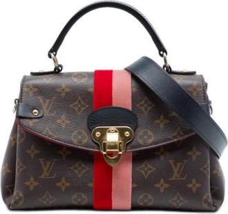 Louis Vuitton Pre-owned Georges Bag - Dames - Vintage Handtas - Bruin - ONE Size - Leer - Vintage