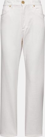 Balmain High-rise straight jeans