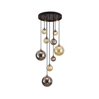 Schuller Dark-lampara 9l Negro-laton