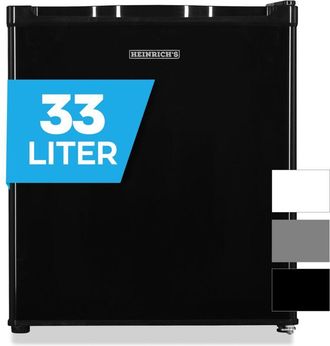 OEM Heinrichs Minicongelador De 33 Litros, Peque&ntilde;o, Compacto, Silencioso: 40 Db, Bisagra De Puerta Intercambiable, Minicongelador A -18&deg;c, Congelador, Per
