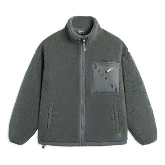 Li-Ning BadFive Logo Polar Fleece Jacket Grey AFDSA67-5