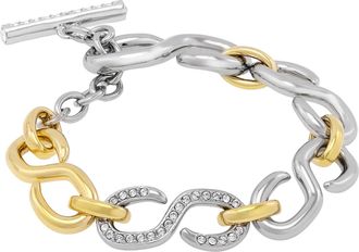 Swarovski Dextera T-Bar Bracelet, Size Large