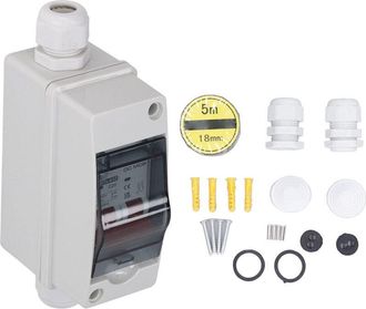 OEM Disyuntor Miniatura 2p Ip65 Impermeable Para Sistema Solar Fotovoltaico De 1000 V Cc Y 20 A
