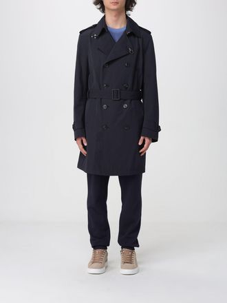 Fay Trench in misto cotone a doppiopetto Fay