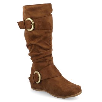 Journee Collection Women & apos;s Extra Wide Calf Jester-01 Boots
