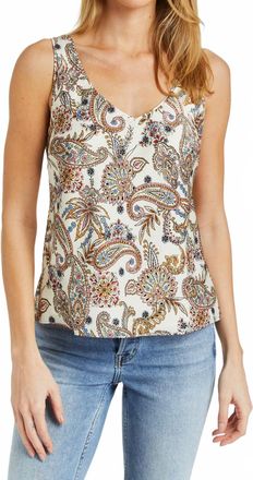 Drew Perry Tank Top In Ivory