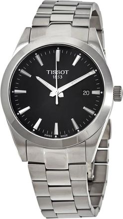 Tissot Gentleman Quartz Black Dial Mens Watch T127.410.11.051.00