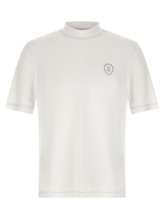 Brunello Cucinelli Mens Techno Piquet T-Shirt