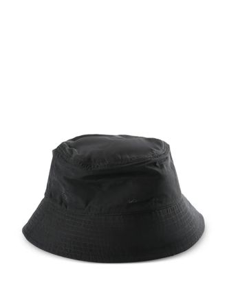 Goldwin stitched-brim bucket hat - unisex - Fabric - One Size - Black