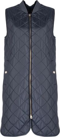 Geox Straight Zip Vest - Dames - Jassen - Zwart - Maat: 2XS