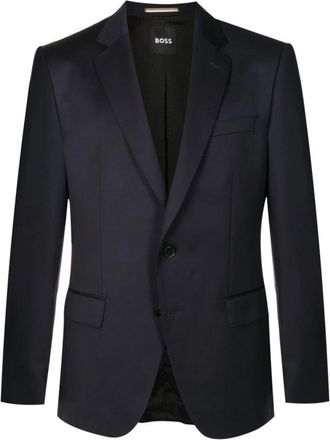 HUGO BOSS Heren, Pakken, Blauw, Maat: L