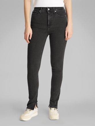 Calvin Klein Jeans Skinny-fit-Jeans »HIGH RISE SKINNY« in schwarzer Waschung