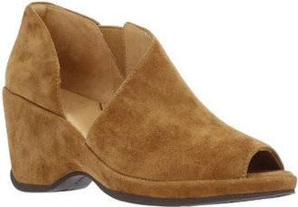 L'Amour Des Pieds Oksana Peep Toe Bootie in Coffee at Nordstrom, Size 7.5