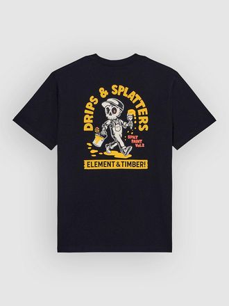 Element Timber Drips T-Shirt zwart