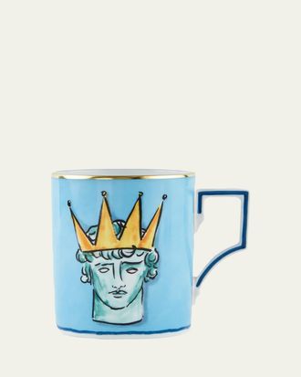 Ginori 1735 Il Viaggio di Nettuno Mug, Blue