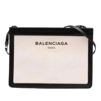 Balenciaga Pre-owned Pochette Blu Navy - - Pre-owned - Donna - Beige - ONE SIZE