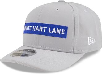 New Era Repreve White Hart Lane Tottenham Hotspur FC 9FIFTY Original Fit Cap, Recycled Polyester, Snapback, Curved Visor (UK, Alpha, M, L, Grey)