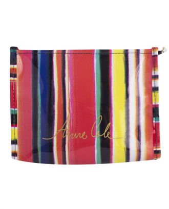Anne Cole Womens Cosmetic Bag In Red
