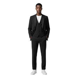 Mulish Polyester Three-Piece Mens Suit
