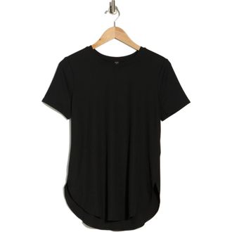 Skechers GoWalk Rib Tunic T-Shirt in Bold Black at Nordstrom Rack, Size Xx-Large
