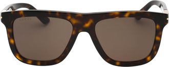 Gucci GG1502S Tortoiseshell Acetate Sunglasses - Brown