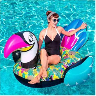 Trade Shop Trade Shop - Tucano Minnie Gonfiabile Gigante Isola Materassino Mare Piscina 180 X 150 X 89 Cm