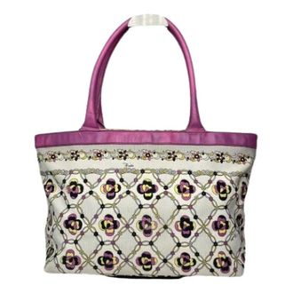 Emilio Pucci Pre-owned Tote Bag - Dames - Vintage Shopper - Paars - ONE Size - Vintage
