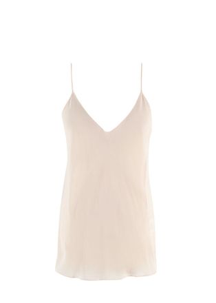 Raey Pale Peach Silk Cami Top Size S