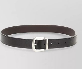 Valentino Garavani leather reversible belt adjustable length smooth
