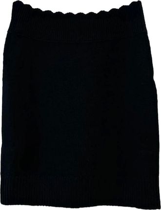 Chloé Rokken, Dames, Zwart, M, Nylon, Aansluitende Mini Rok