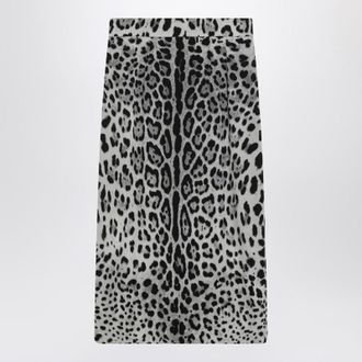 Dolce & Gabbana Leopard Print Pencil Skirt