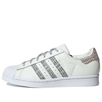 adidas (WMNS) adidas Superstar Shoes Plaid White GX2180