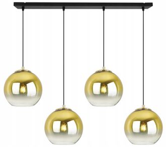 OEM L&aacute;mpara De Techo Colgante Pantalla Dorada 15 Cm